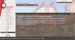 Desktop Screenshot of le-central-trouville.com