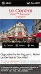 Mobile Screenshot of le-central-trouville.com